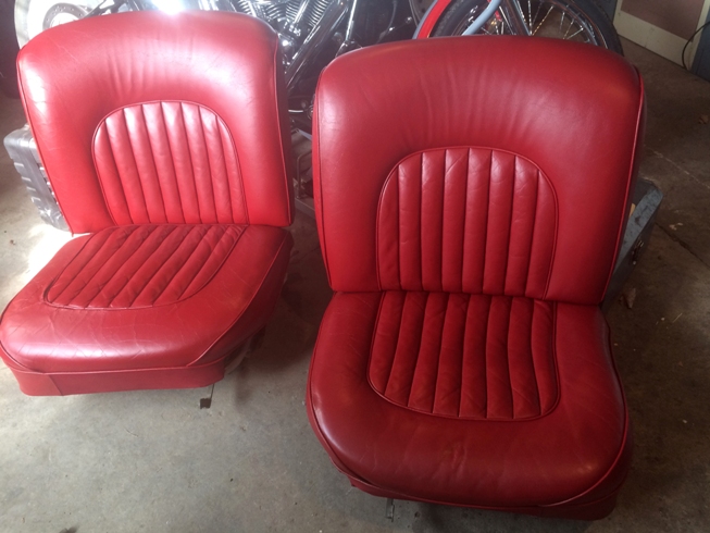 Finished 2 front seats