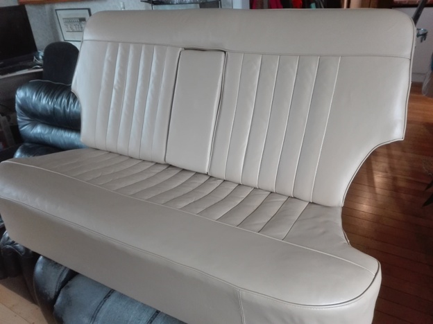 car seat refinished