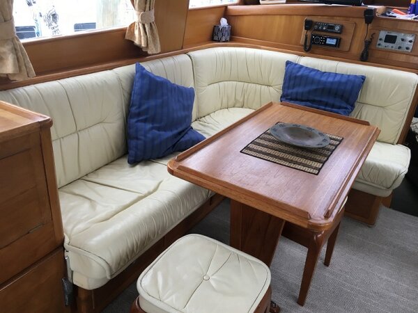 Leather Boat Interior finished