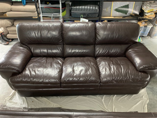 Recoloured 3 seater couch