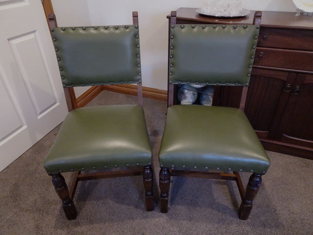 Restored chairs