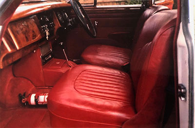 Jag seats restored