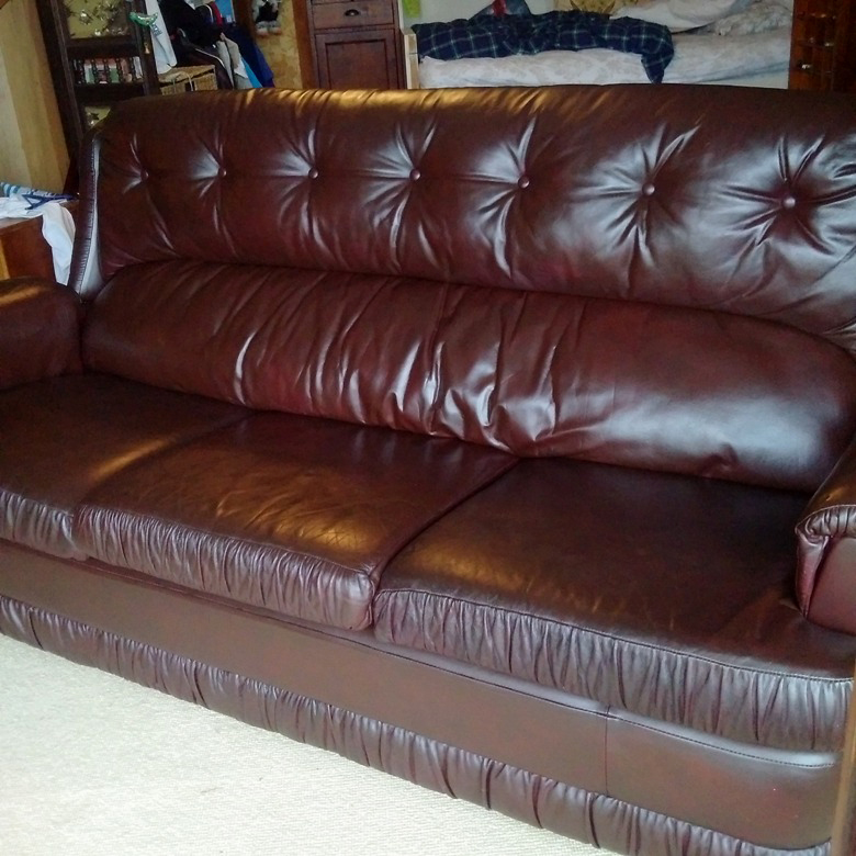 The finished couch