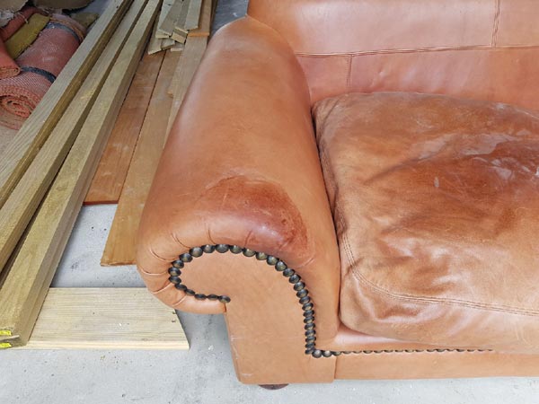 tan couch before