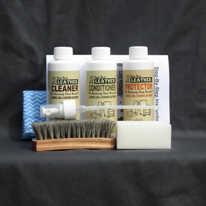 triple pack leather care kit