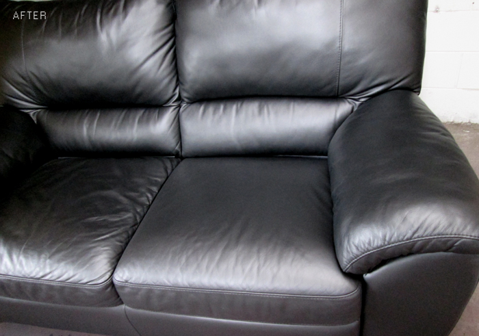 leather couch completed leather couch completed