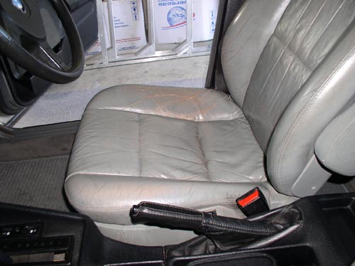 drivers seat from the left side drivers seat from the left