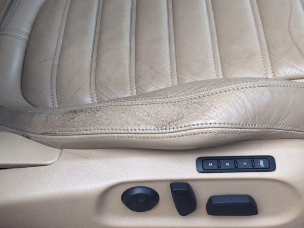 Worn Passat Leather Seats