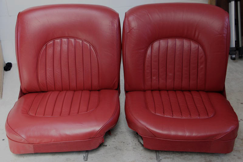 Mk2 Jaguar Seats after restoration Mk2 Jaguar Seats after restoration