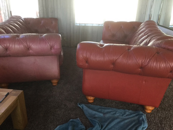 The first couch completed