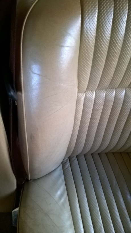 inside back of drivers seat inside back of drivers seat